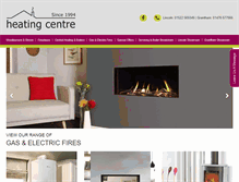 Tablet Screenshot of heatingcentre.net